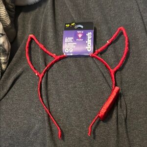 Claire's Vibrant Red Cat Ear Headband